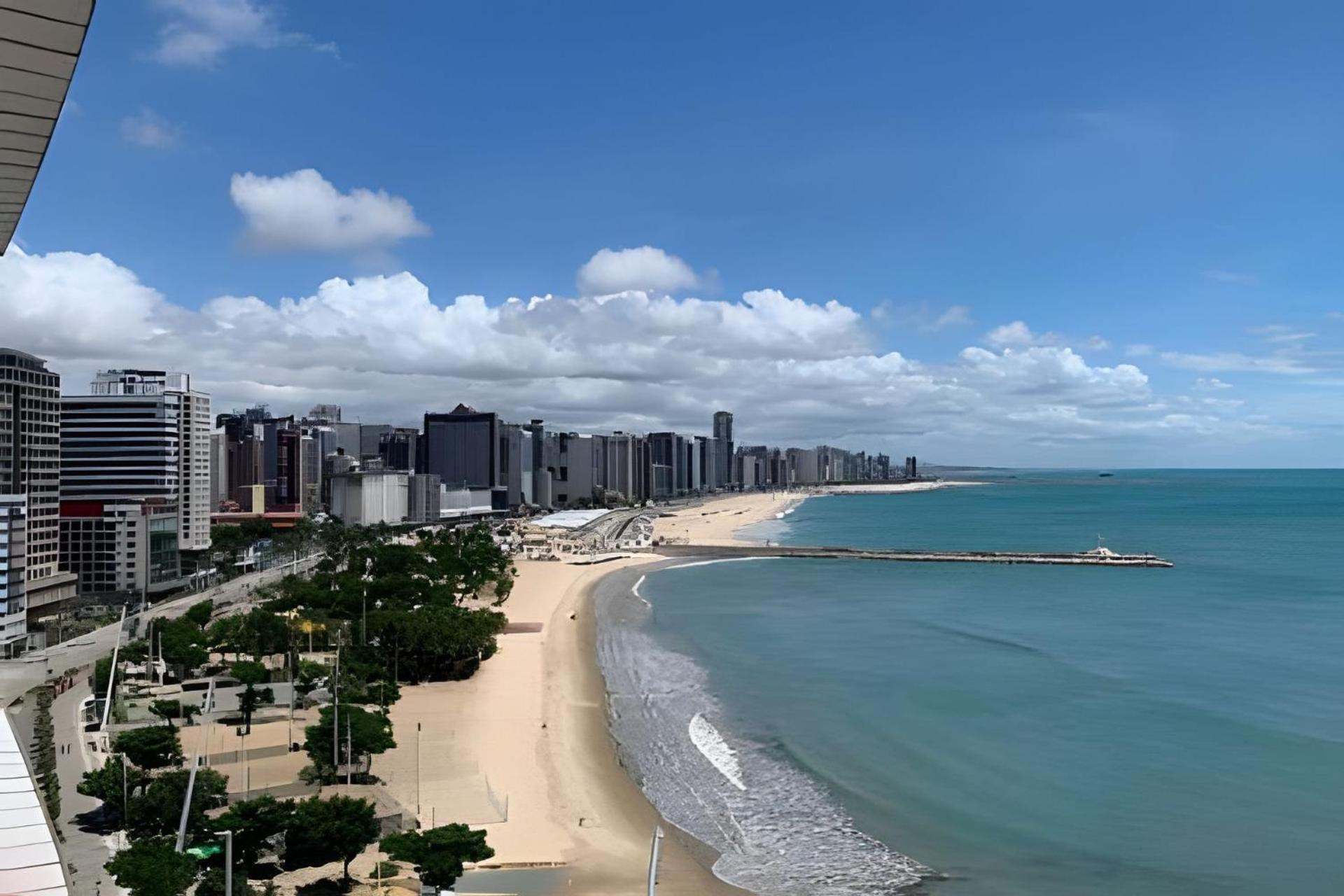 Appartement Hosts Br - Flat Frente Mar Na Beira Mar à Fortaleza  Extérieur photo